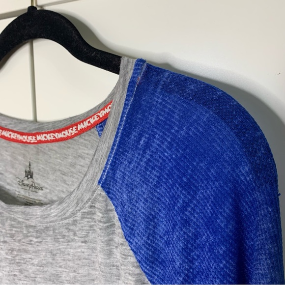 Disney Parks Thin Mickey Mouse Rugby Style Shirt - Picture 2 of 15